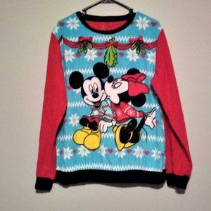 VINTAGE DISNEY L/S CREW NECK PULLOVER SWEATER